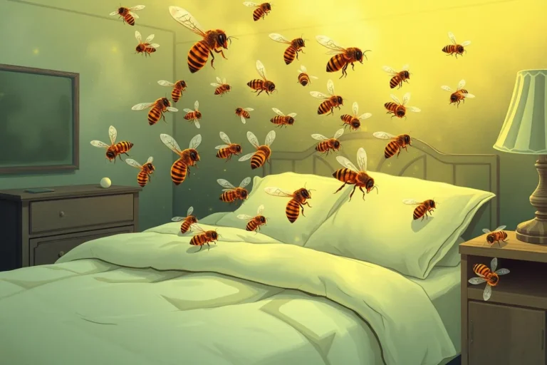 Bees Swarming In Bedroom Dream Meaning