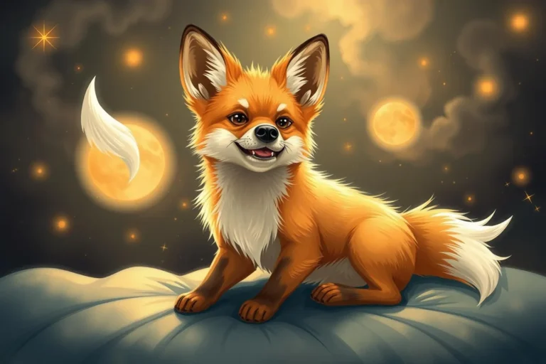 Bigeared Fox Harms Small Dog In A Dream