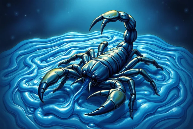 Blue Slime Scorpio Dream Meaning