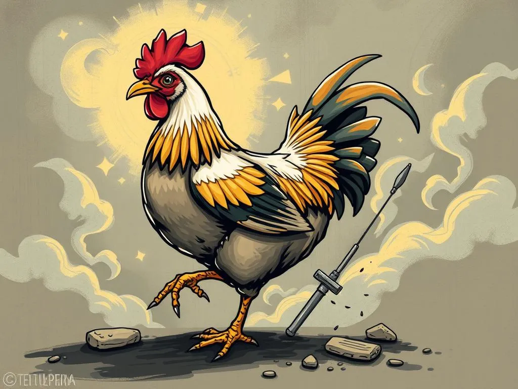 Chicken With A Broken Leg In A Dream