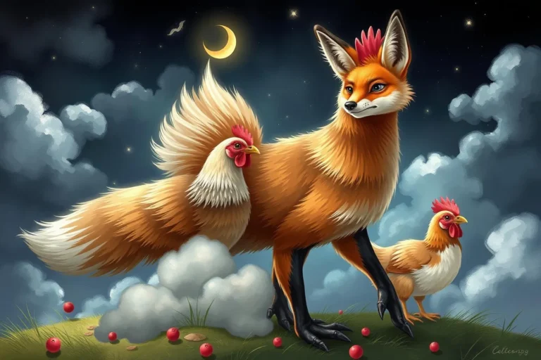 Chickens And Fox Dream