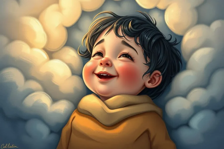 Child Smiling In Dream