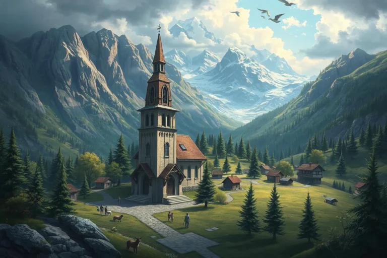 Church In A Mountain Town Dream Meaning