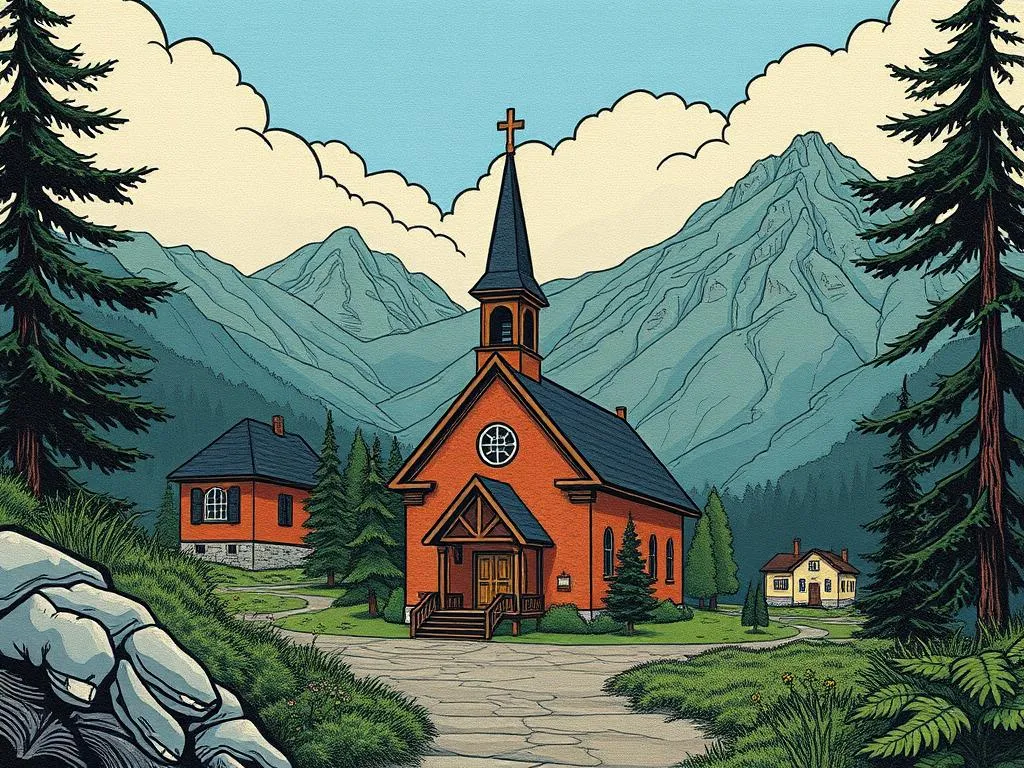 Church In A Mountain Town Dream Meaning