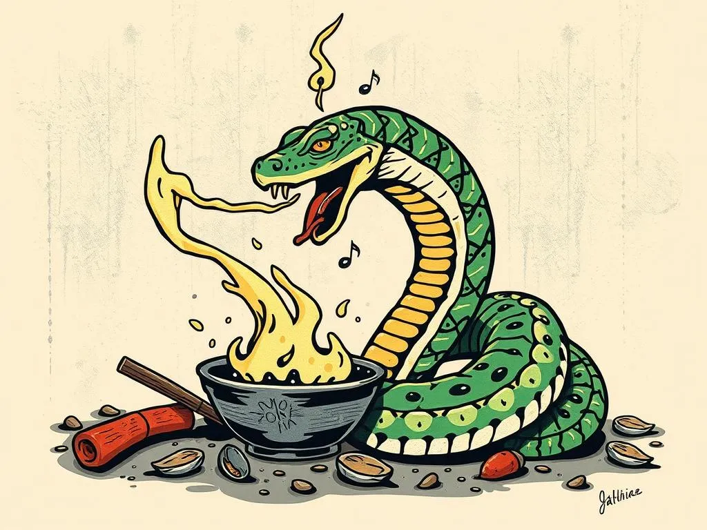 Cooking A Snake In My Dream Meaning