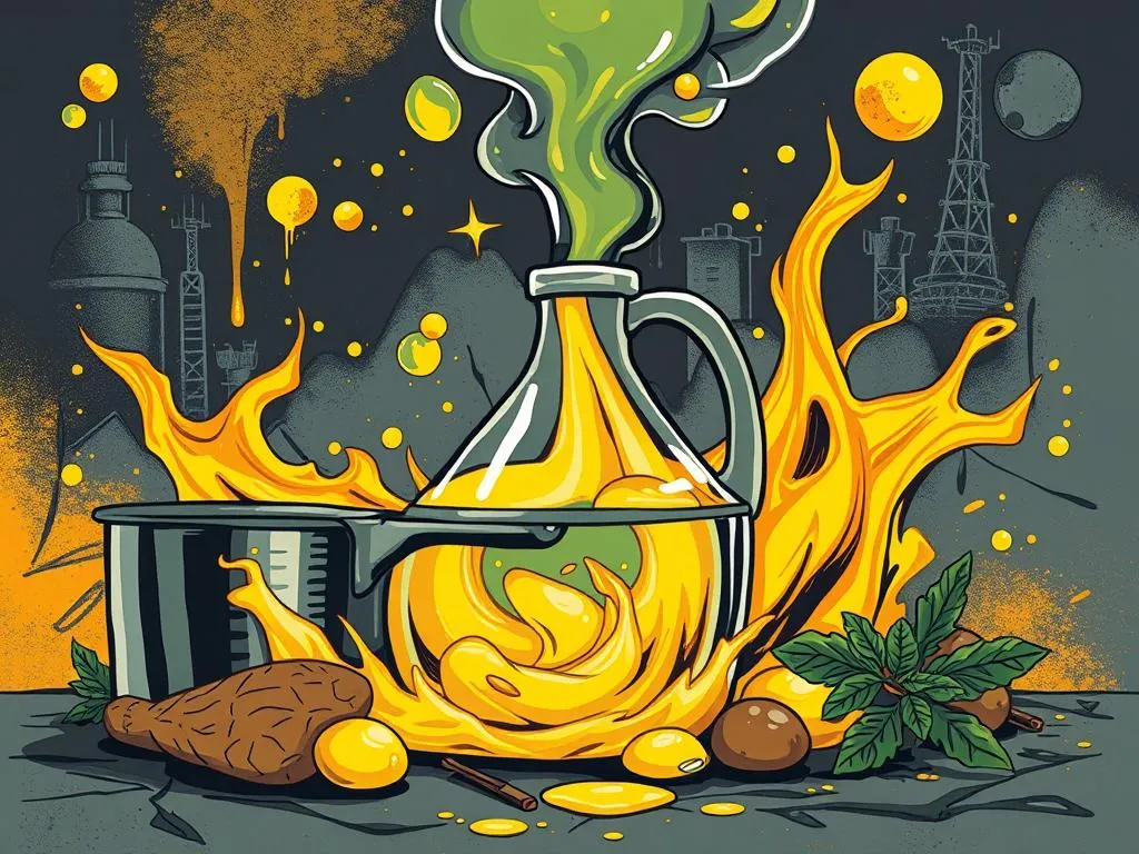 Cooking Oil In A Dream