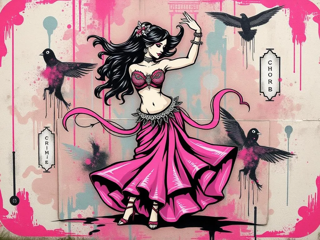 Dream About A Belly Dancer Wearing Pink