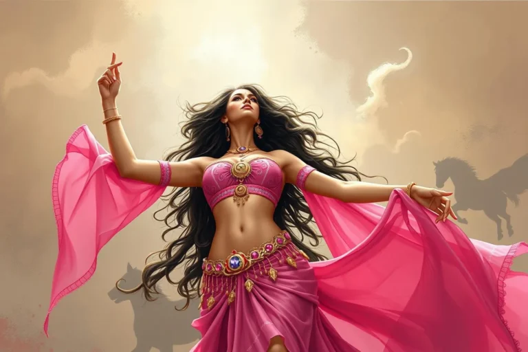 Dream About A Belly Dancer Wearing Pink