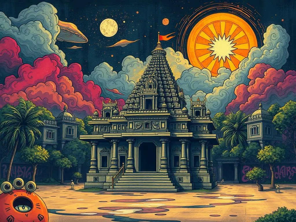 Dream About A Hindu Temple