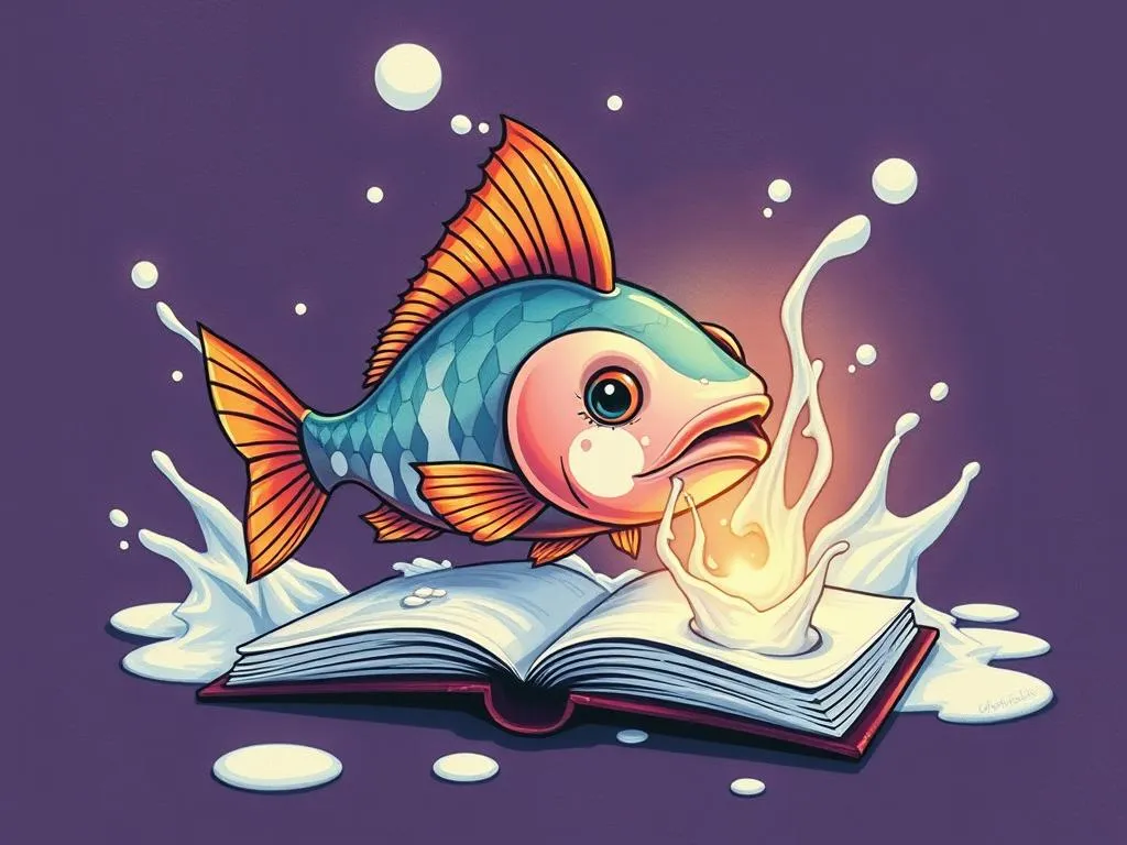 Dream Book A Live Fish In Milk