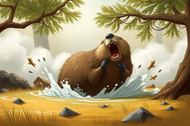 Dream Of A Beaver Attacking