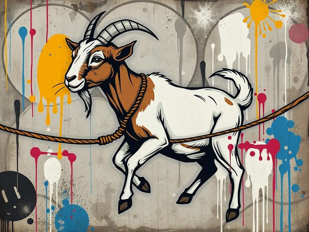 Dream Of A Goat Tied To A Rope