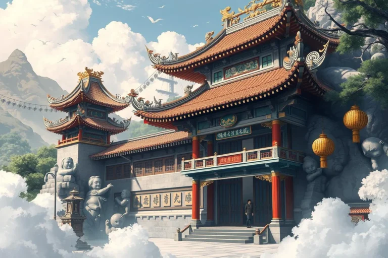 Dream Of A Taoist Temple