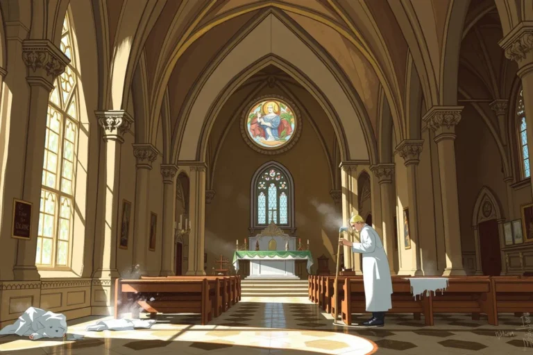 Dream Of Cleaning A Church