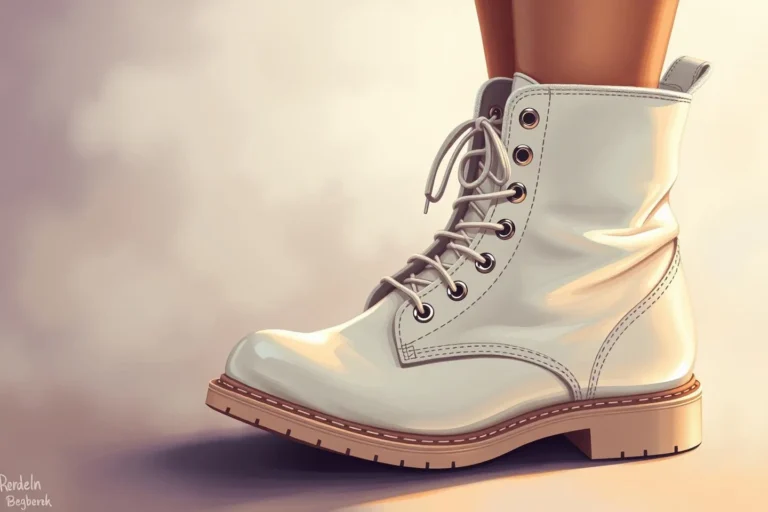 Dream Of New White Boots