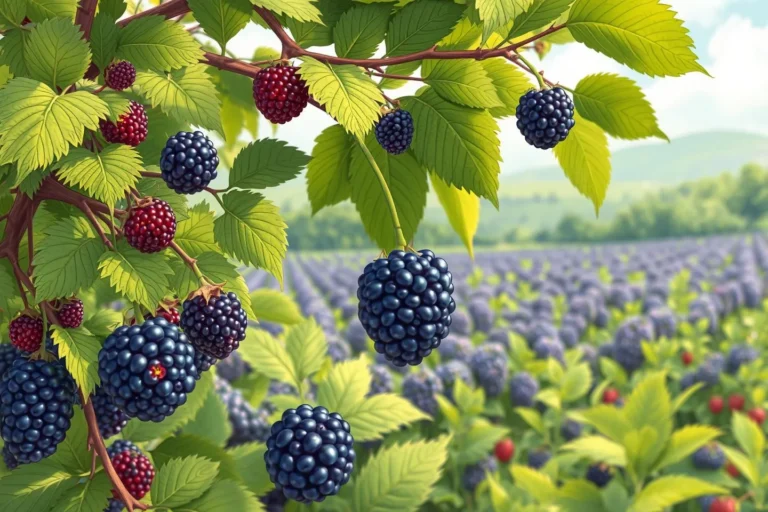 Dream Of Picking Blackberries In A Farm