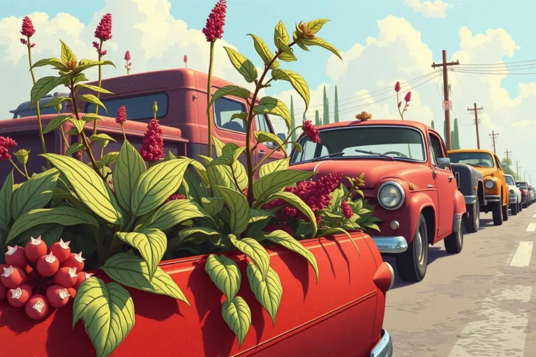 Dream Of Seeing Plants Growing On Cars