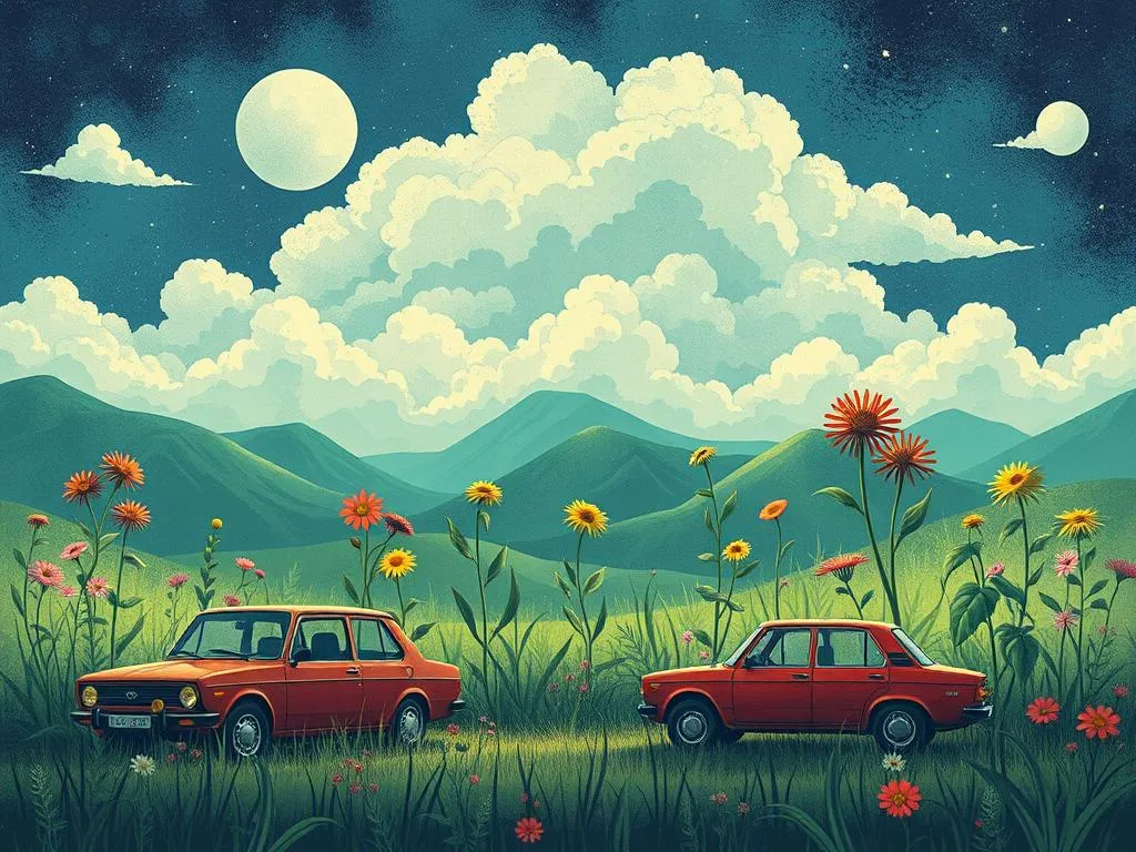 Dream Of Seeing Plants Growing On Cars