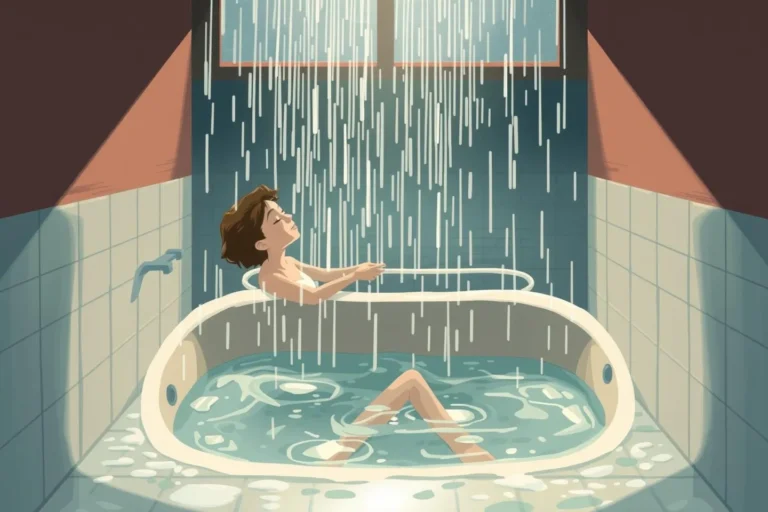 Dream Of Taking A Bath In The Rain