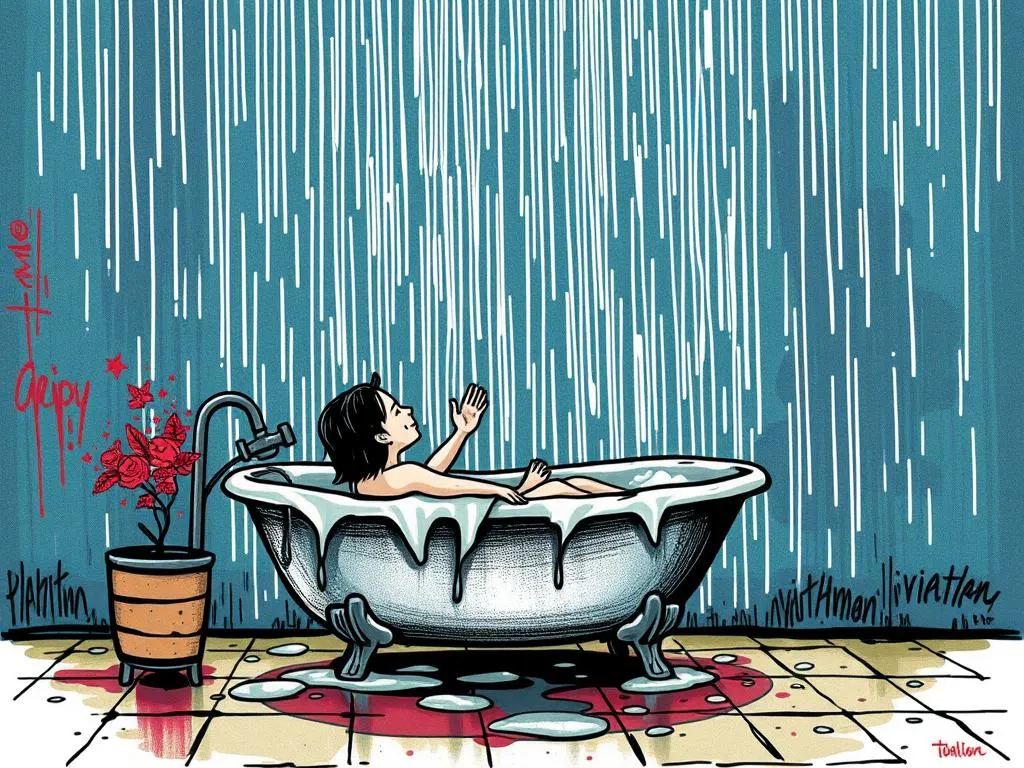 Dream Of Taking A Bath In The Rain