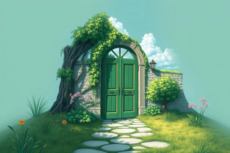 Dream Of Walking Through A Green Door