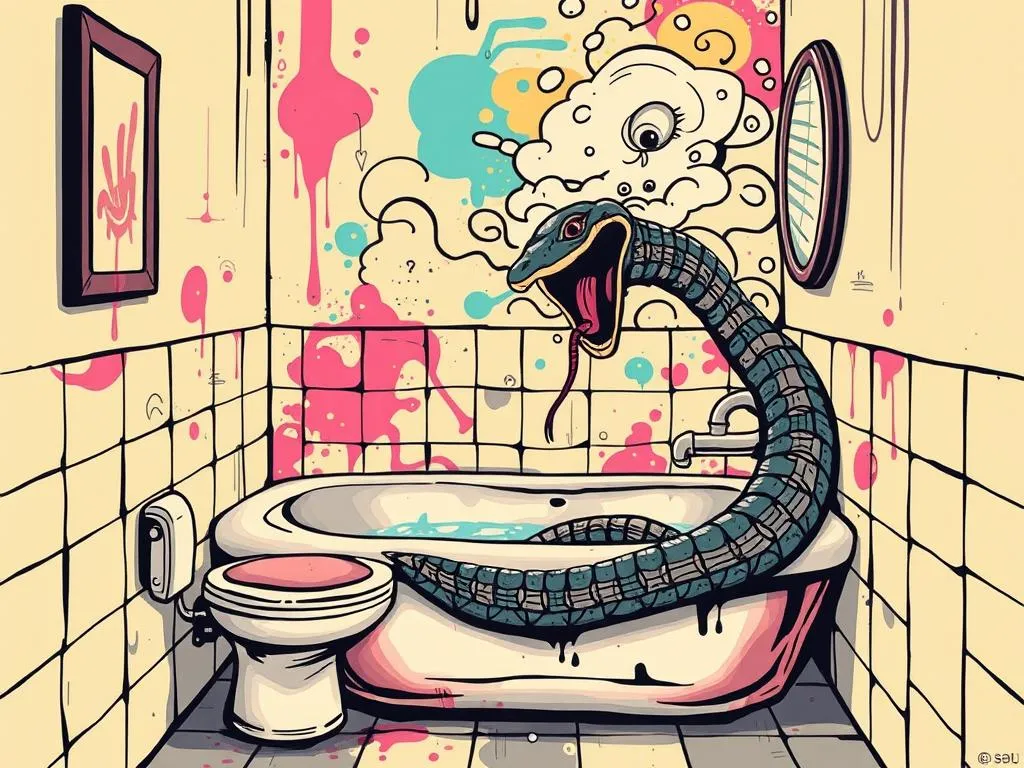 Dreaming About A Snake In A Bathroom