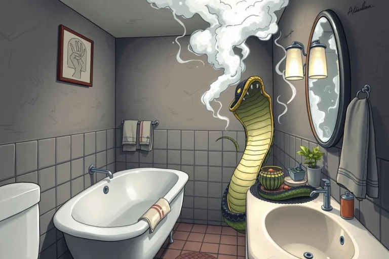 Dreaming About A Snake In A Bathroom