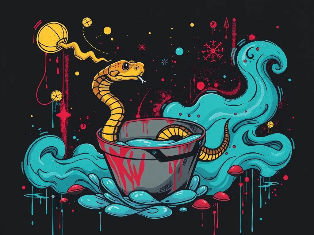 Dreaming About A Snake In A Bucket