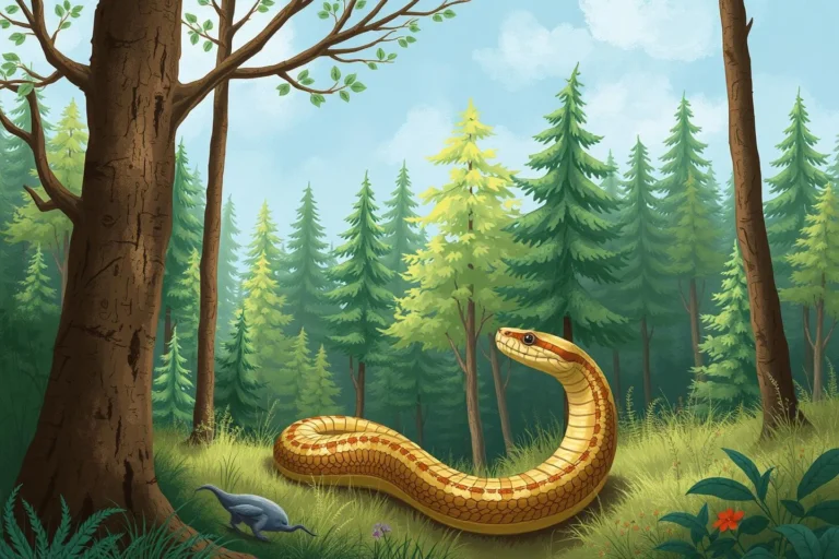 Dreaming About A Snake In A Forest