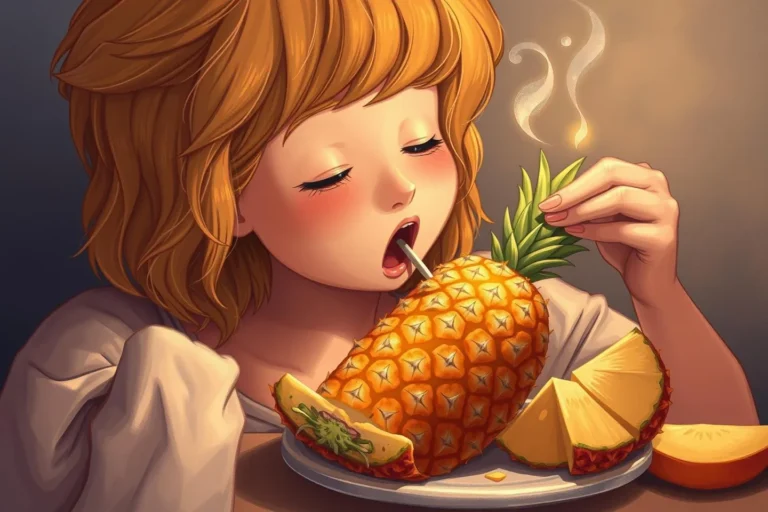 Dreaming About Eating A Pineapple