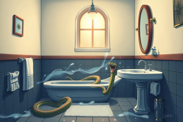 Dreaming About Snakes In A Bathroom