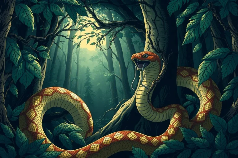 Dreaming About Snakes In A Dark Forest