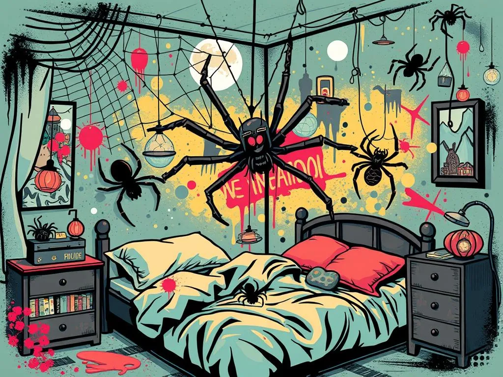 Dreaming About Spiders In Your Bedroom