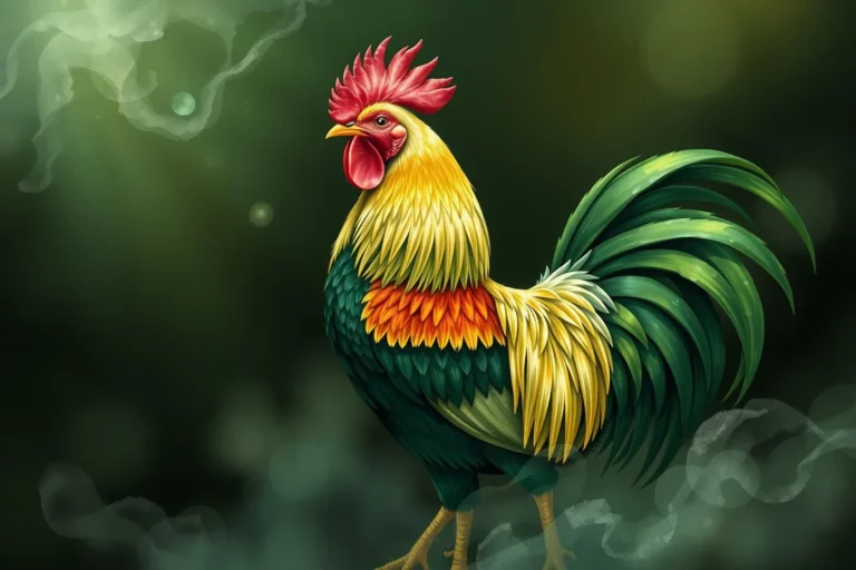 Dreaming Of A Green Rooster