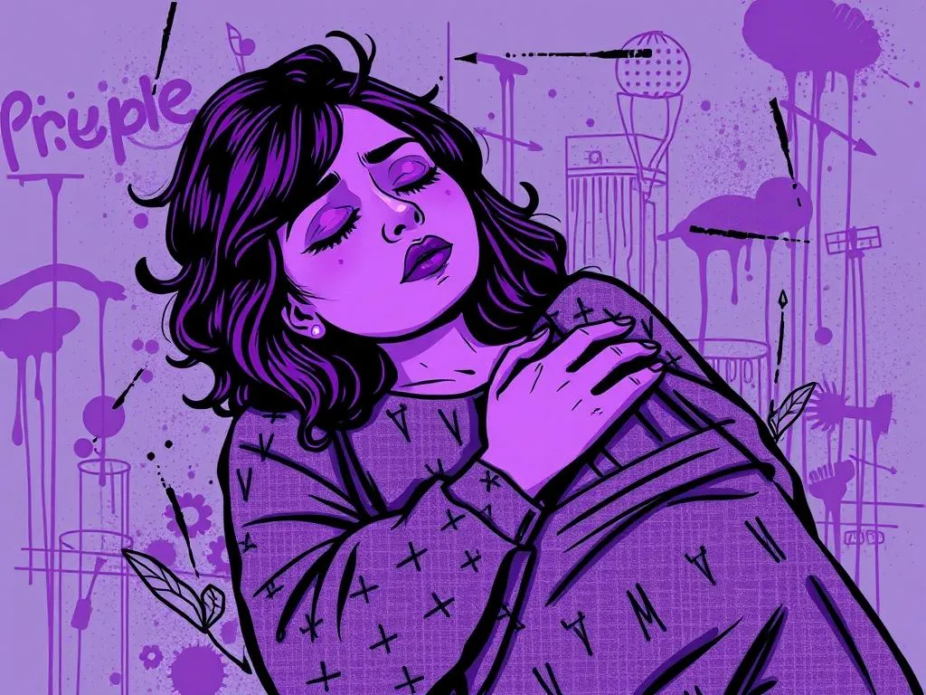 Dreaming Of Deceased Mom Wearing Purple