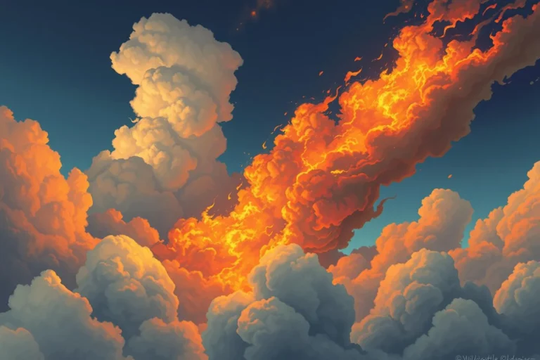 Dreaming Of Fire In The Clouds