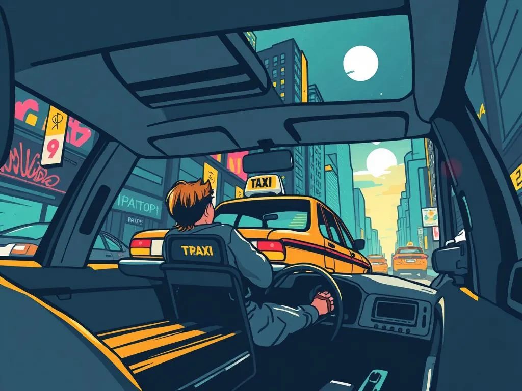 Dreaming Of Riding In A Taxi