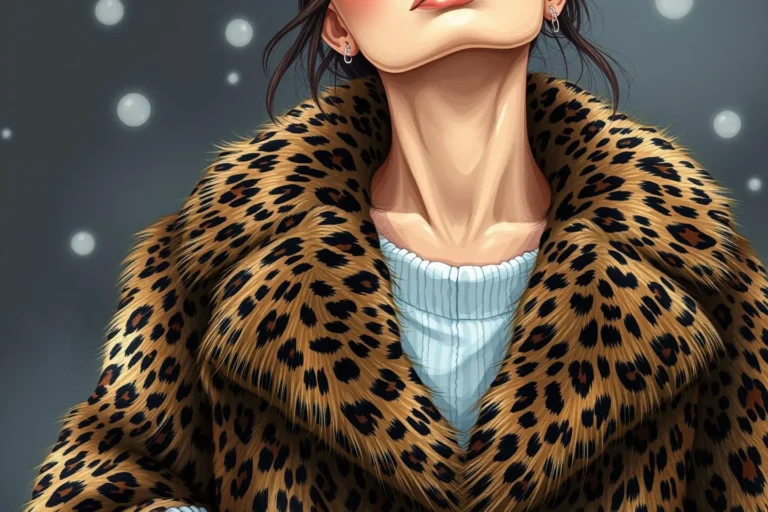 Dreaming Wearing A Leopard Fur Coat