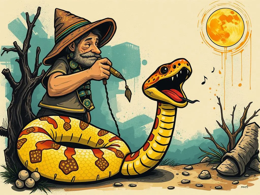 Dreams Of Being A Rattlesnake Charmer