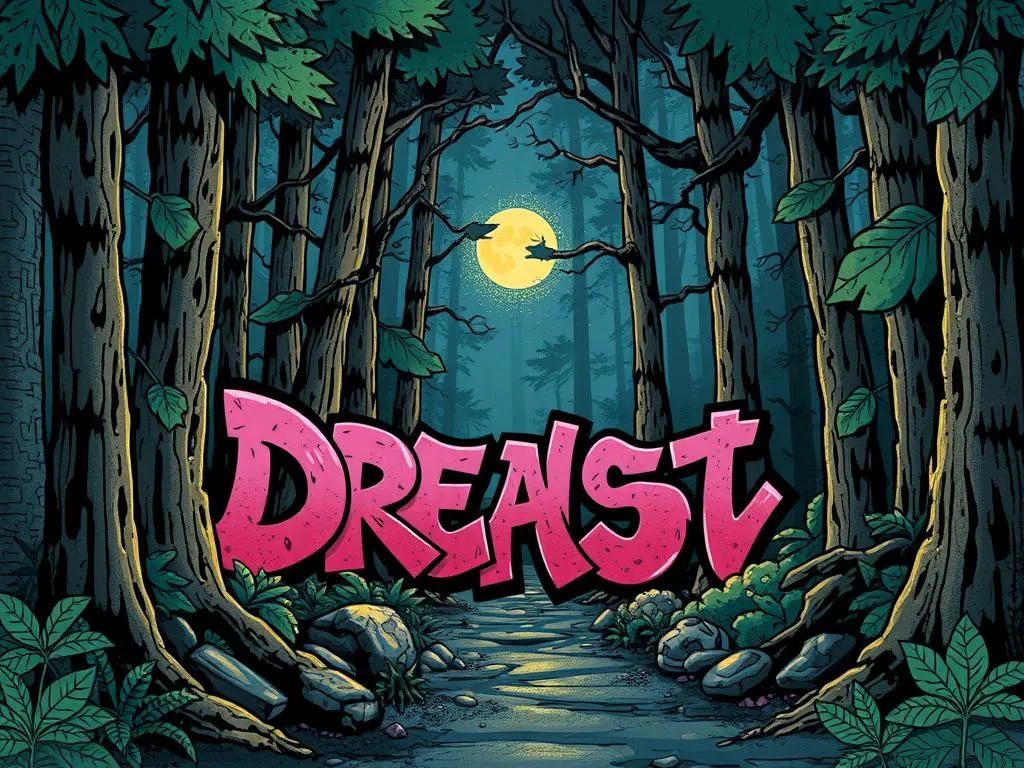 Dreamtitlebeing Lost In A Forest