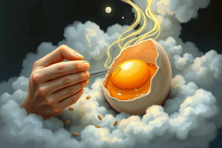 Eating An Egg In A Dream