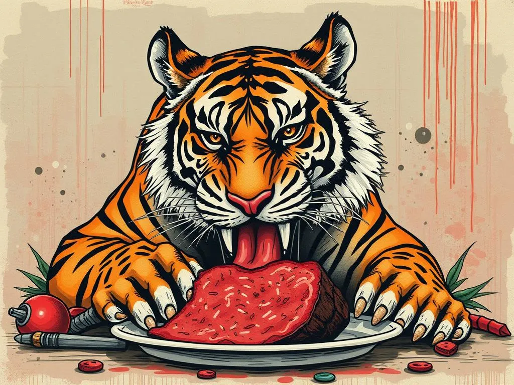 Eating Tiger Meat Dream Meaning