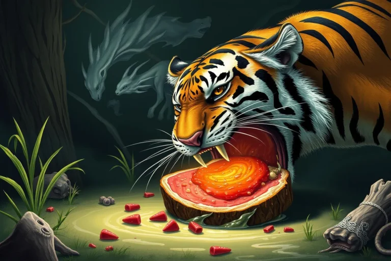 Eating Tiger Meat Dream Meaning