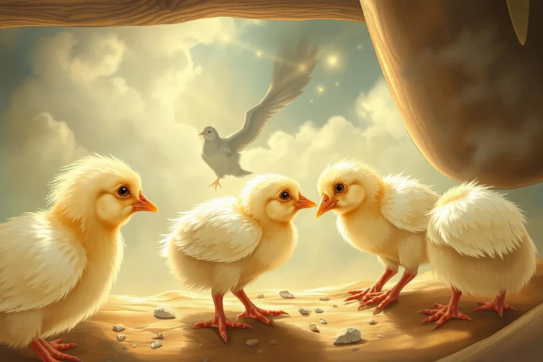 Feeding Chicks In A Dream