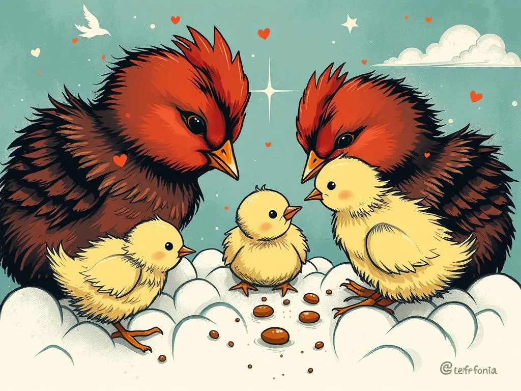 Feeding Chicks In A Dream