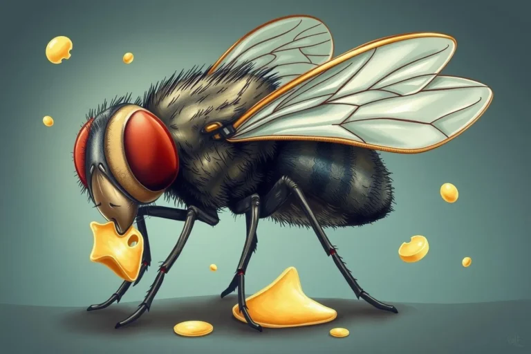 Fly Eating Cheese Dream Meaning