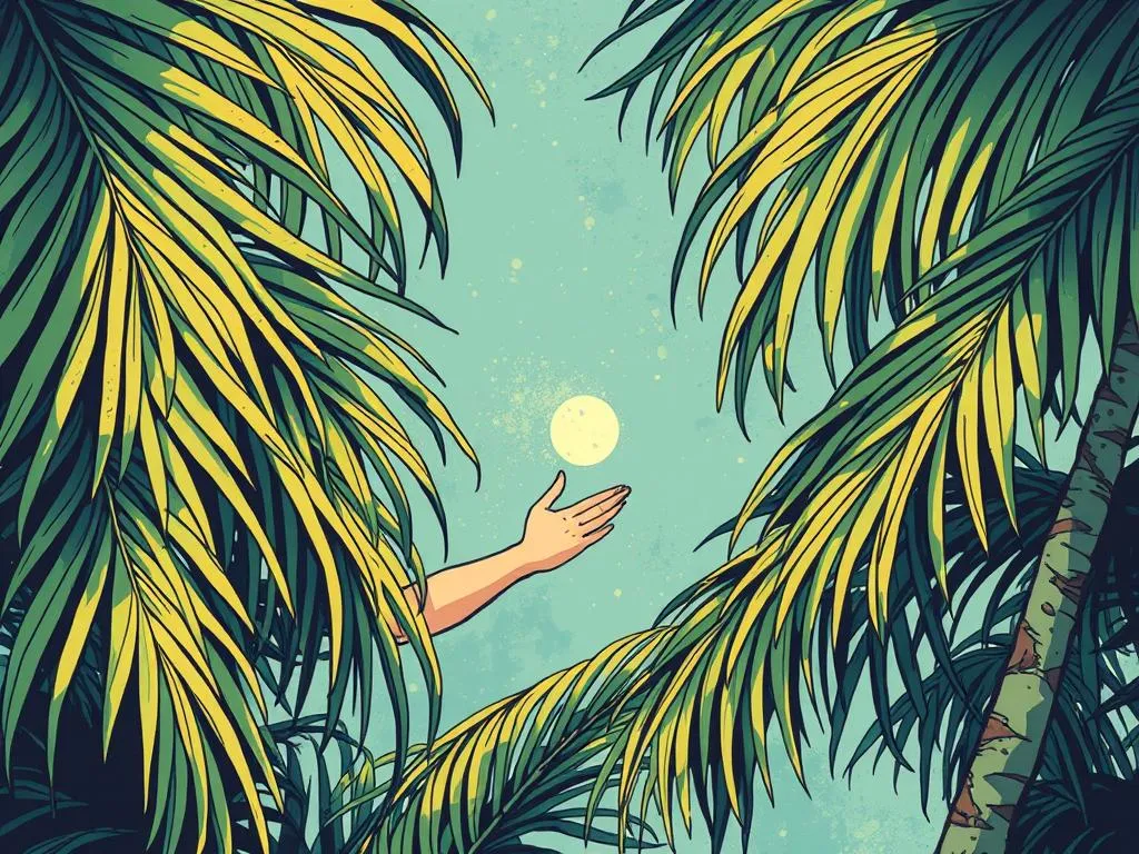 Giving Someone Palm Fronds In A Dream