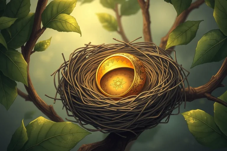 Golden Ring In A Nest Dream Meaning