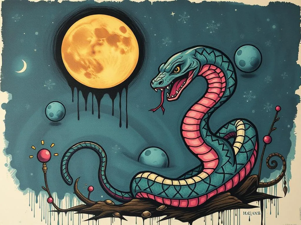 Halfmoon And Snake Dream Meaning