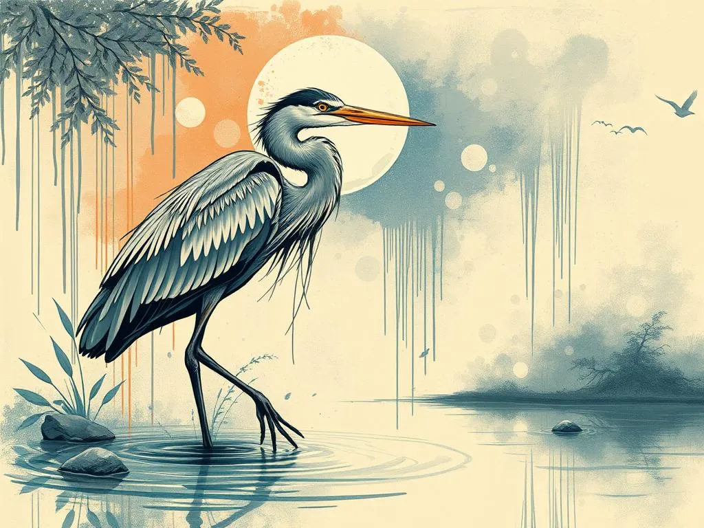 Heron And Water Dream Meaning